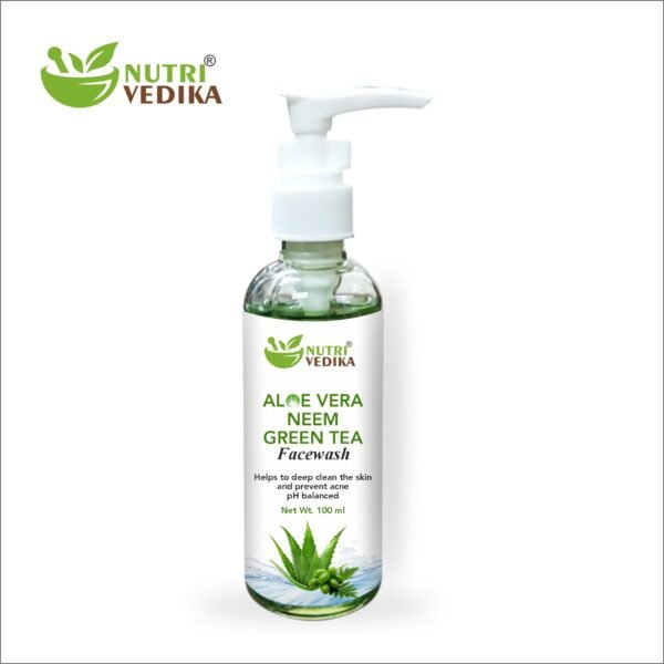 ALOE VERA NEEM GREEN TEA FACE WASH (100 ML)